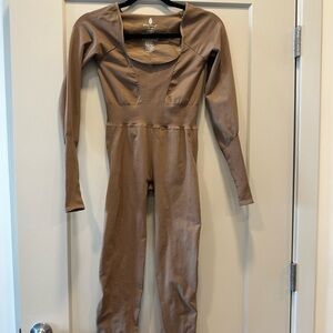 Free People Good Karma Long-Sleeve Onesie